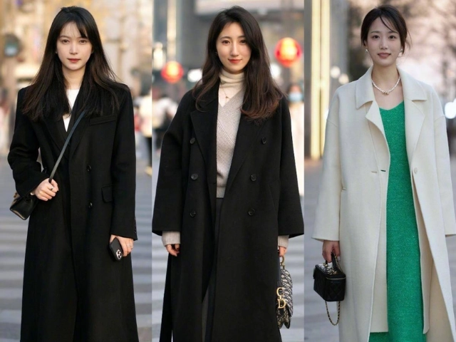 Phụ nữ hàng châu có loạt quy tắc mặc áo khoác với váy dài chị em áp dụng ngày lạnh là chuẩn - 1