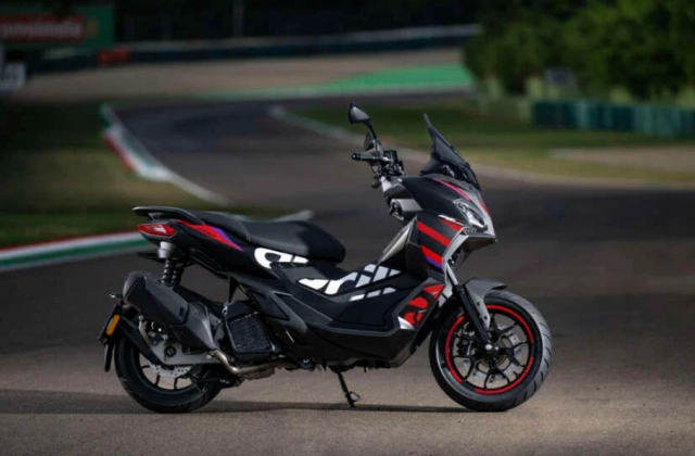 Ra mắt phiên bản aprilia sr gt 200 replica 2023 mang màu sắc đội đua hoàn toàn mới - 2