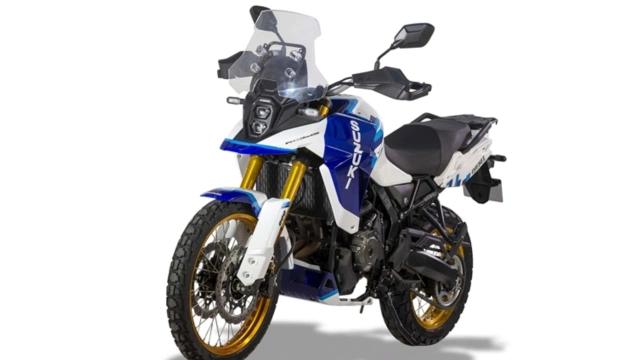 Ra mắt suzuki v-strom 800de djebel edition tri ân di sản dakar của thương hiệu - 5