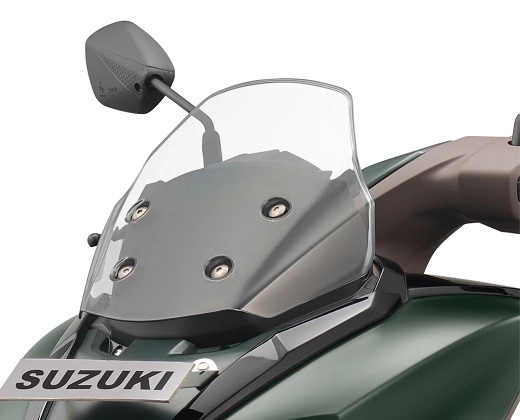 Suzuki burgman street 2024 được cải tiến hệ thống phanh mới an toàn hơn - 1