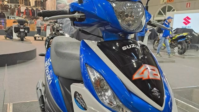 Suzuki giúp đỡ trẻ em ung thư bằng cách đấu giá xe tay ga sử dụng trong motogp - 5