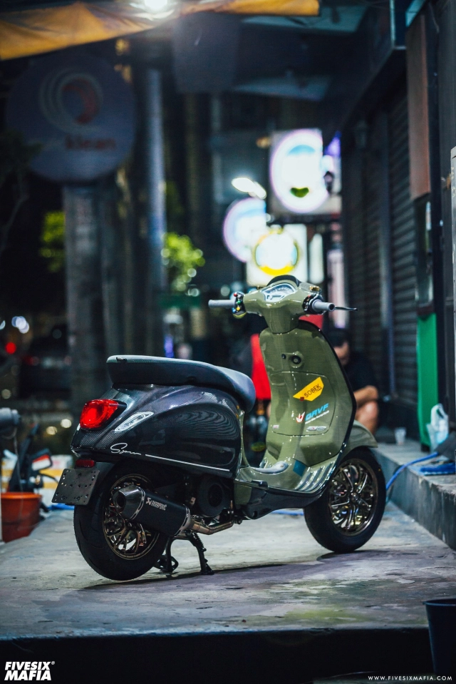 Vespa sprint lột xác khi học hỏi theo phong cách sporty của sh ý - 9