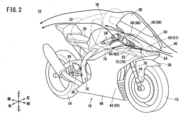 Xem trước bằng sáng chế của honda cbr1000rr-r 2025 trông khá giống r1 - 1