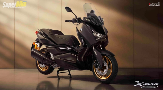 Yamaha xmax 300 2024 tech max ra mắt được trang bị sẵn phuộc ohlins - 2