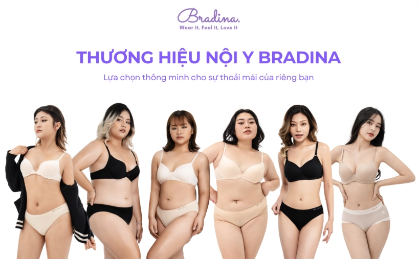 Bradina thương hiệu đồ lót online dành cho phụ nữ việt - 1