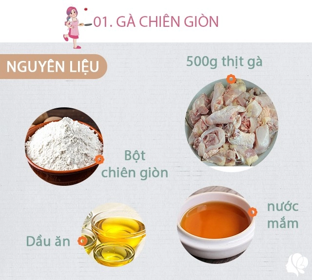 Gợi ý mâm cơm đơn giản cho ông xã vào bếp đãi vợ ngày 83 - 3