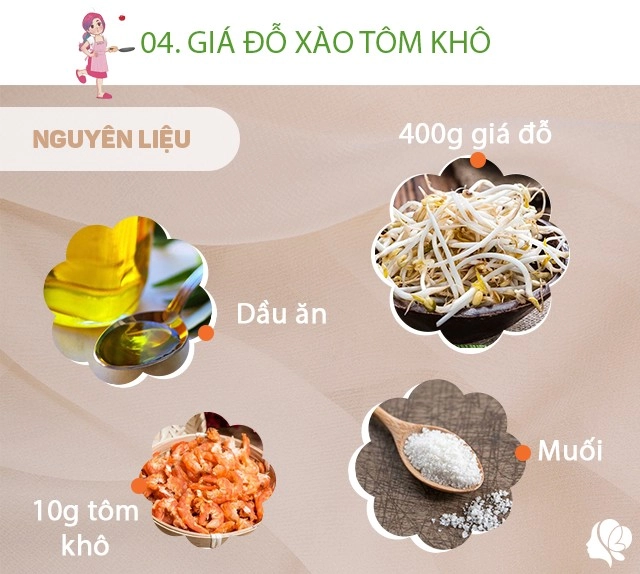 Gợi ý mâm cơm đơn giản cho ông xã vào bếp đãi vợ ngày 83 - 9