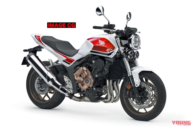 Honda cb1000 big-1 được đồn là mẫu xe kế nhiệm của cb1300 dựa trên hornet - 3