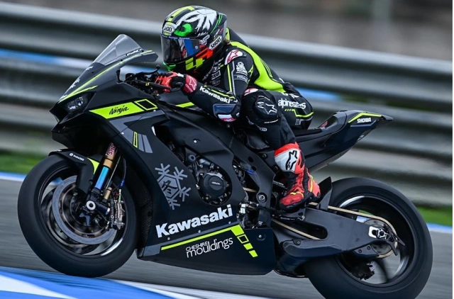 Tham khảo chiếc xe đua kawasaki ninja zx-10rr winter test 2024 cùng tay đua mới thay thế rea - 7