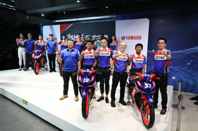 Yamaha ra mắt đội đua exciter 150 mới và giới thiệu thương hiệu đồ chơi tekhne racing - 3