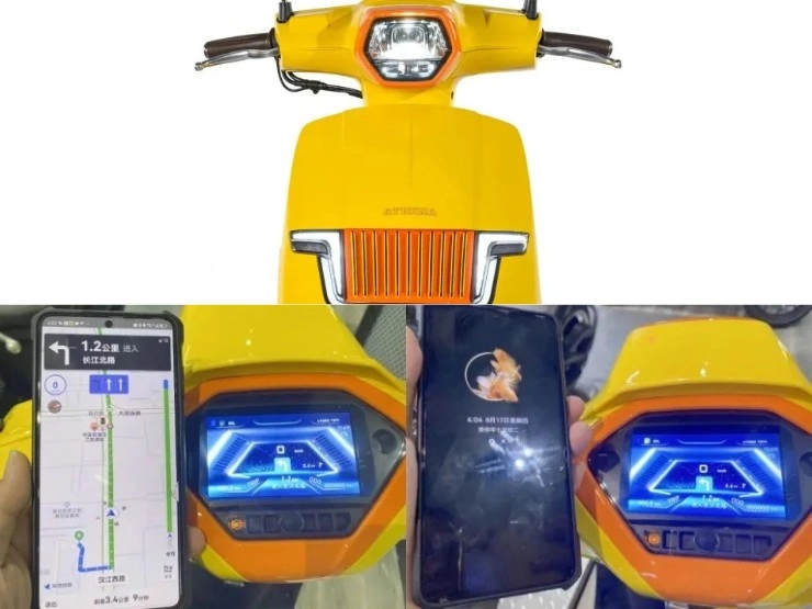 Athena goddess 150 có giá rẻ hơn vespa chỉ 42 triệu đồng nhưng trang bị hiện đại vượt trội - 3