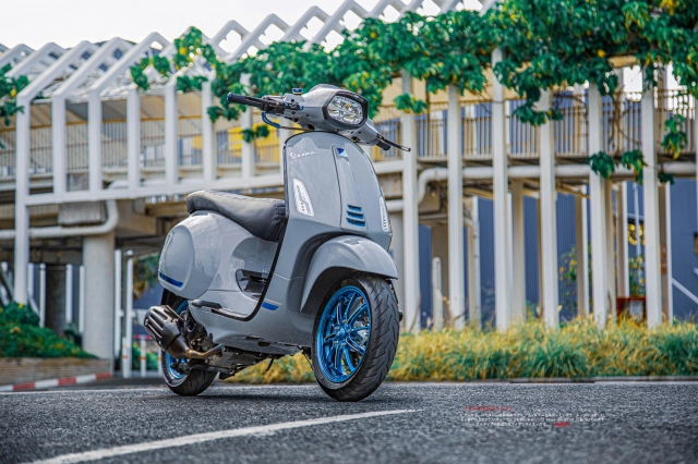 Bản độ vespa sprint tái hiện phong cách fuho đình đám một thời - 23