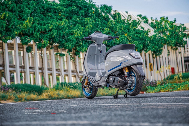 Bản độ vespa sprint tái hiện phong cách fuho đình đám một thời - 25