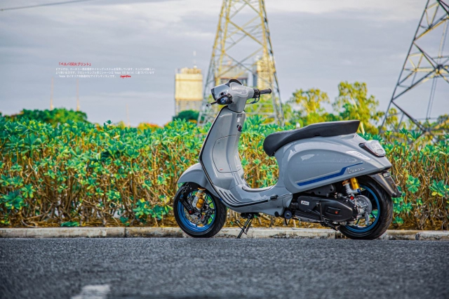 Bản độ vespa sprint tái hiện phong cách fuho đình đám một thời - 26