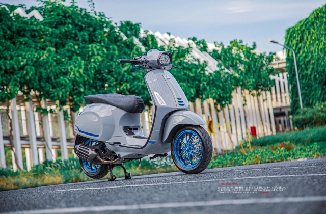 Bản độ vespa sprint tái hiện phong cách fuho đình đám một thời - 31