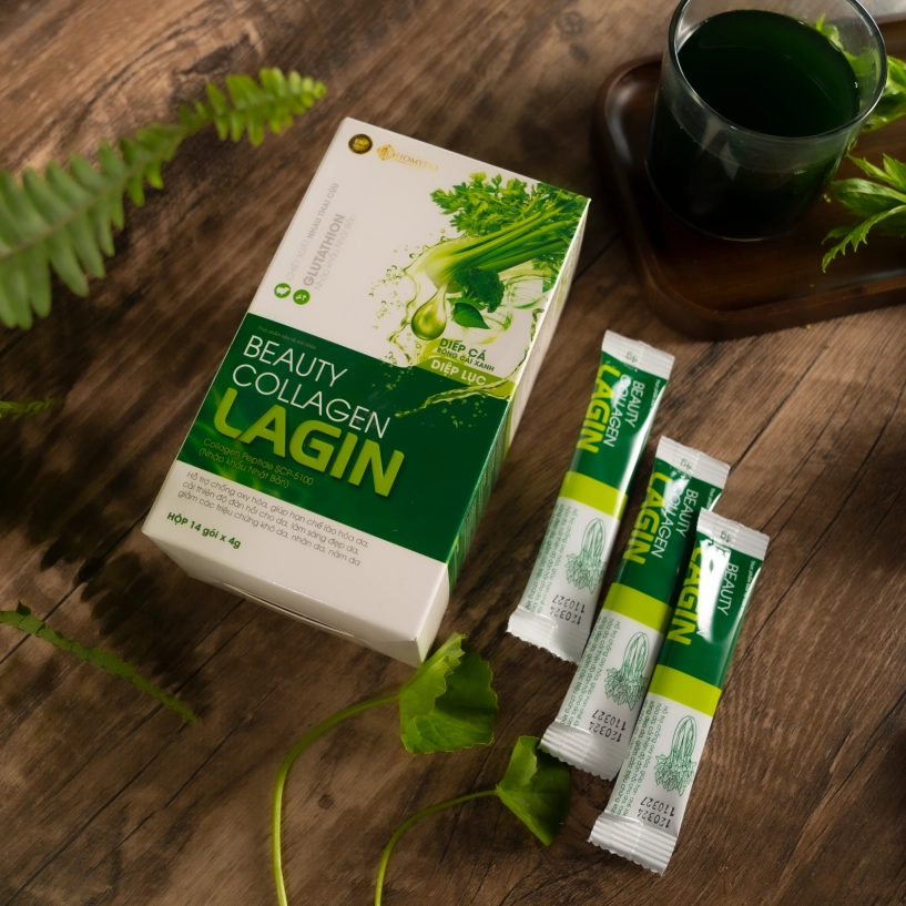 Beauty collagen lagin kết hợp rau xanh - lựa chọn lý tưởng cho làn da đẹp - 1