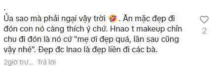 Cô gáiviệt mặc lộng lẫy như sao thảm đỏ đến trường đón cháu phụ huynh ai cũng ngoái nhìn - 9