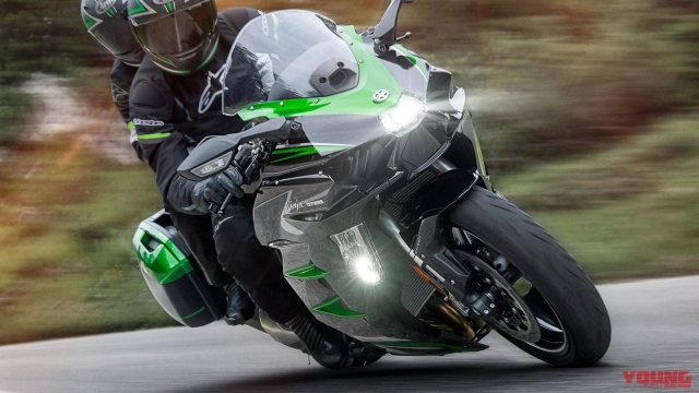 Kawasaki ninja h2 sx se 2024 ra mắt - mẫu touring được trang bị hệ thống kiểm soát hành trình - 1