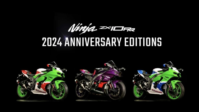 Kawasaki ninja zx-10rr phiên bản kỷ niệm 2024 với đồ họa tuyệt đẹp - 1