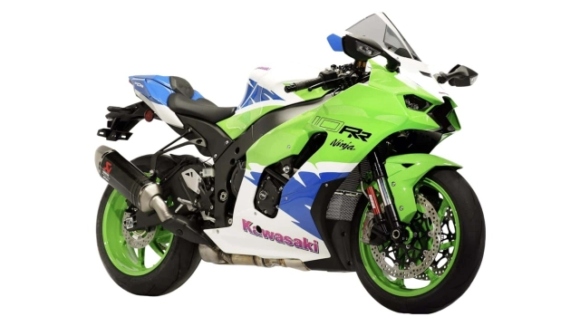 Kawasaki ninja zx-10rr phiên bản kỷ niệm 2024 với đồ họa tuyệt đẹp - 5