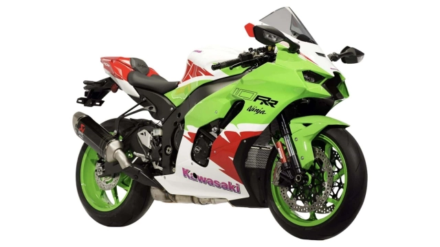 Kawasaki ninja zx-10rr phiên bản kỷ niệm 2024 với đồ họa tuyệt đẹp - 6