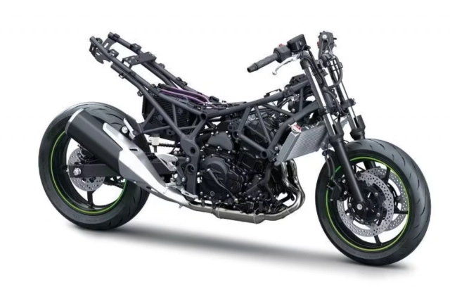 Kawasaki versys 7 được cấp bằng sáng chế động cơ điện hybrid - 4