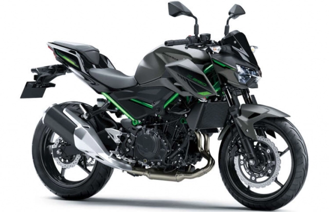 Kawasaki z250 abs 2024 và z650 abs 2024 lộ diện với màu sắc mới - 1