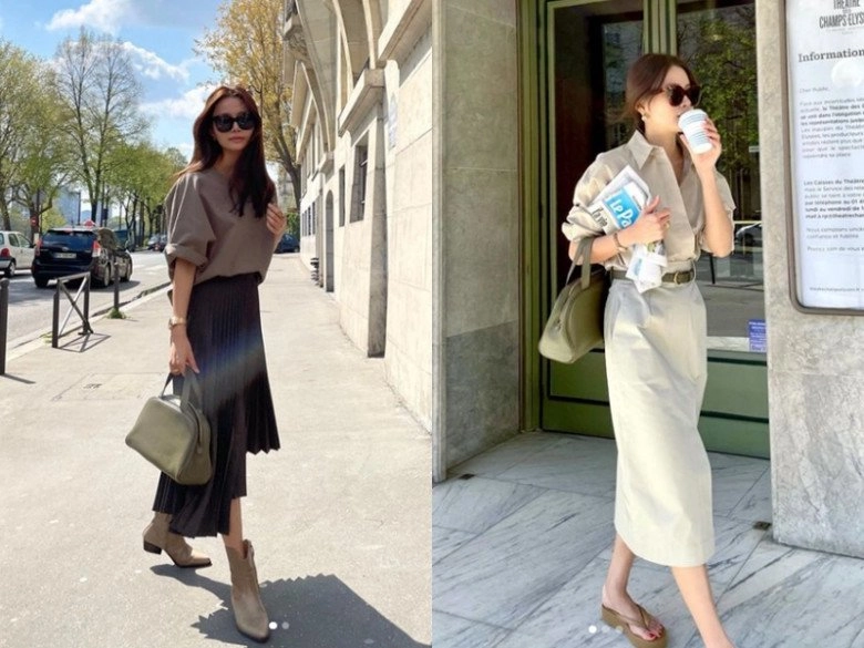 Không biết mặc gì đi làm ngày hè tham khảo 19 outfit ruột của blogger hàn quốc cao 1m58 mà mặc như 1m70 - 3