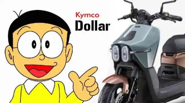 Kymco trình làng mẫu xe ngoại hình đặc biệt như nhân vật nobita - 1