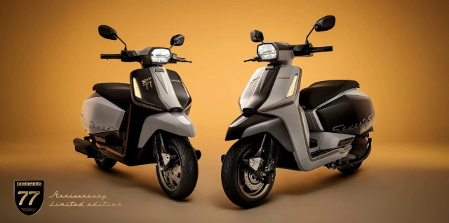 Lambretta x300 77th trình làng công chúng để kỉ niệm 77 năm hãng xe xuất hiện - 5