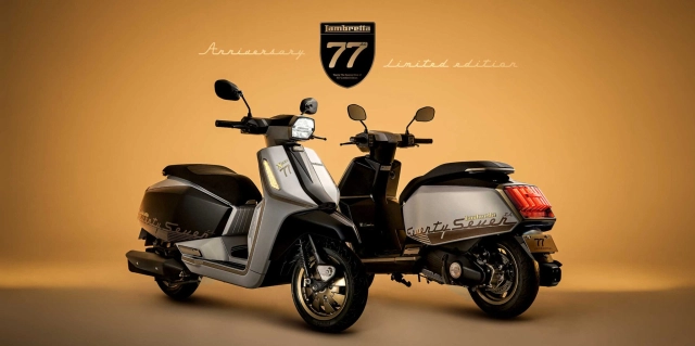 Lambretta x300 77th trình làng công chúng để kỉ niệm 77 năm hãng xe xuất hiện - 9