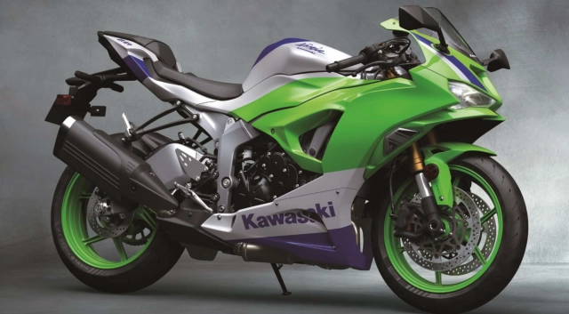 Màu sơn kỷ niệm 40 năm kawasaki ninja mang đến nét tinh tế của dòng sản phẩm 2024 - 5