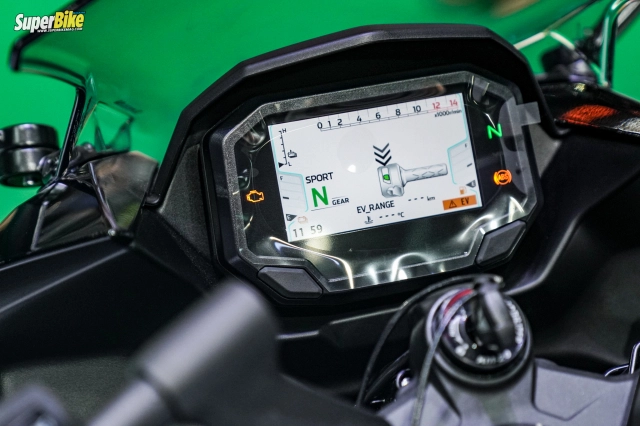 Ninja 7 hev - mẫu sportbike hybrid đầu tiên trên thế giới chính thức trình làng thị trường đông nam - 8