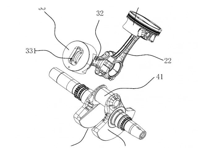 Qjmotor tiết lộ bằng sáng chế động cơ supermono 1 xy-lanh dạng chữ v kỳ lạ - 4