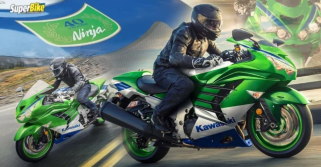 Ra mắt ninja zx-14r 2024 phiên bản đặc biệt kỷ niệm 40 năm - 1