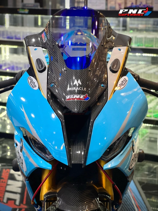 S1000rr độ cực chất trong diện mạo áo đua anpha racing - 5