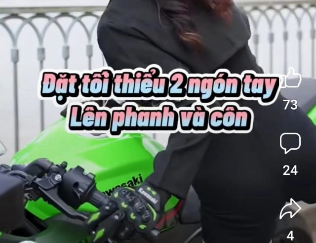 Thói quen đặt sẵn 2 ngón trên tay côn và rà côn khi đang thắng nguy hiểm thế nào - 3