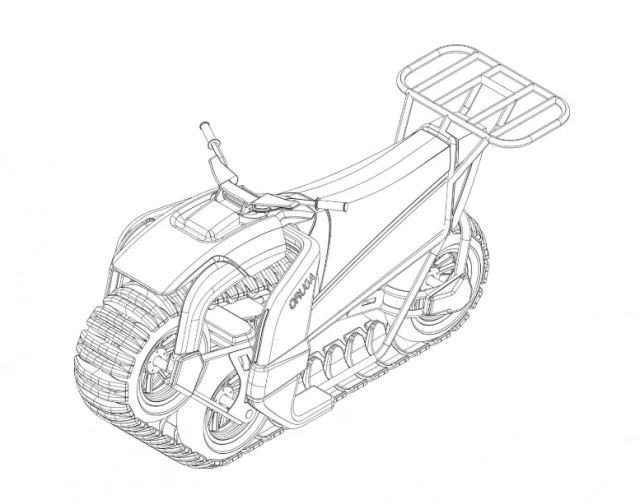 Tiết lộ mẫu xe máy điện oruga unitrack vô cùng hấp dẫn - 4