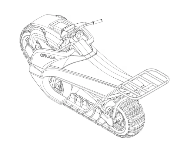 Tiết lộ mẫu xe máy điện oruga unitrack vô cùng hấp dẫn - 5