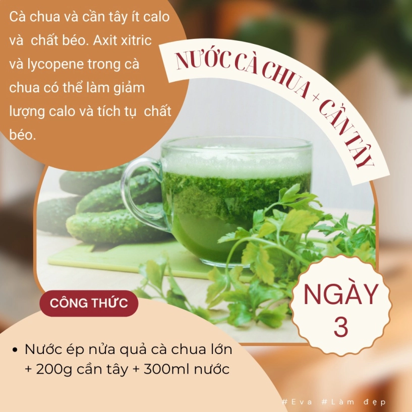 Tranh thủ nghỉ lễ 304 chị em áp dụng công thức giảm cân 5 ngày - 5 đồ uống đốt mỡ - 3