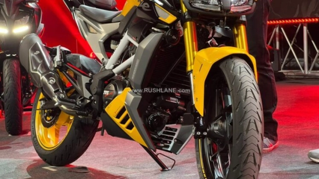 Tvs apache rtr 310 2023 ra mắt đối thủ của ktm 390 duke - 5