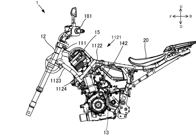 Yamaha hé lộ bằng sáng chế sang số bán tự động cạnh tranh với e-clutch mới của honda - 1