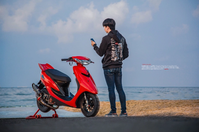 Yamaha jog khuyếch đại sức mạnh bằng khối động cơ 2 thì độ hết bài - 17