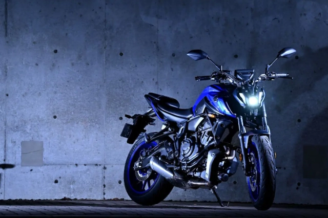 Yamaha mt-07 2024 thân thiện hơn với sự thay đổi về mẫu mã mới - 1