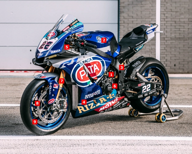 Yamaha racing châu âu tiếp tục duy trì mẫu xe đua yzf-r1 - 4