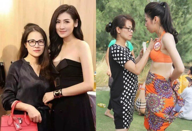 2 nàng hậu việt có mẹ là trợ lý đi theo tháp tùng nhan sắc long lanh không thua con gái nổi tiếng - 8