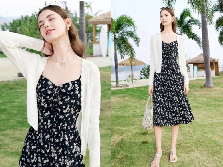 4 cách diện áo cardigan đẹp thanh lịch và thời thượng chị em không thể bỏ lỡ vào mùa thu - 2