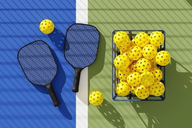 Hoa hậu đỗ thị hà trên sân pickleball không khoe mặt chỉ khoe dáng - 1