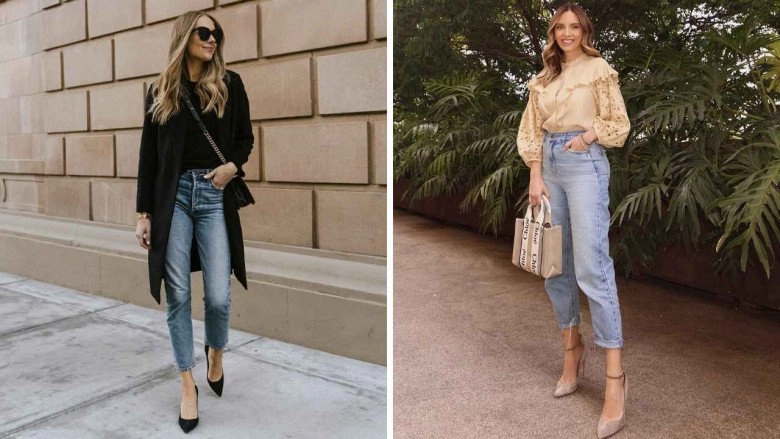 Mặc quần jeans mang giày gì đẹp 5 kiểu này hack dáng cực đỉnh che khuyết điểm tốt - 3