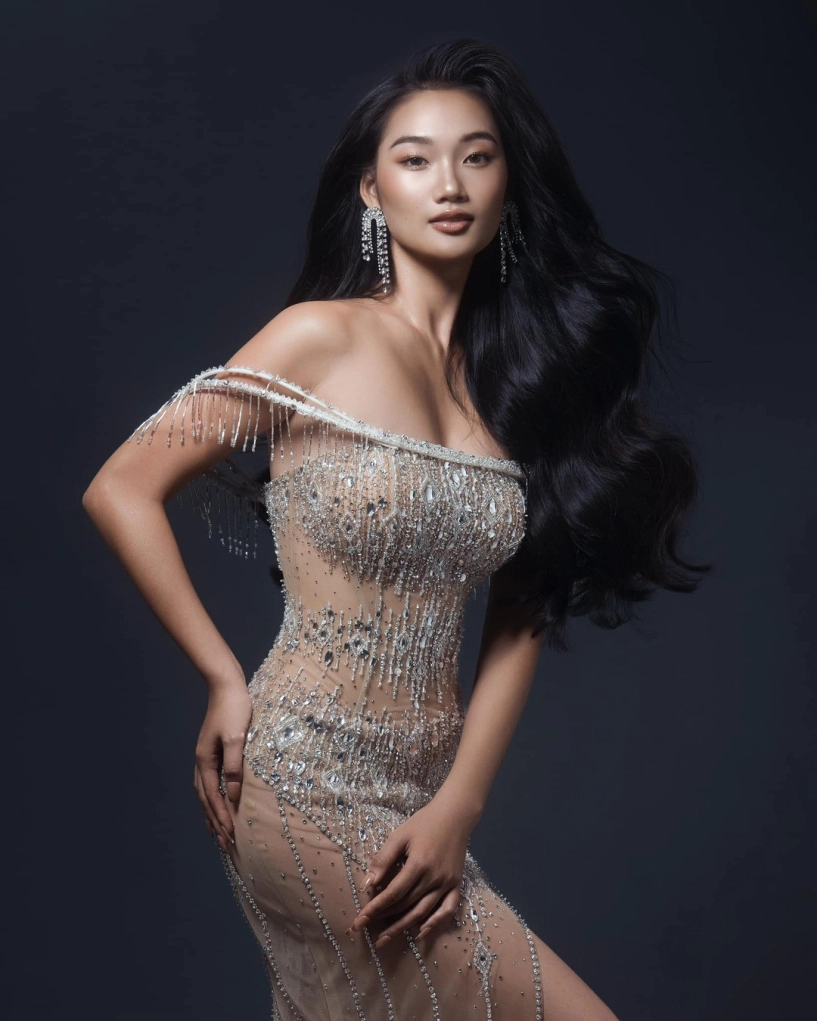 Người đẹp có gia đình đều là bộ đội công an dự thi miss universe vietnam là ai - 2